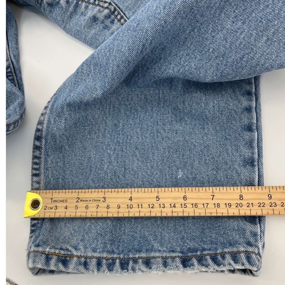Levi's 550 Relaxed Fit Jeans Mens 40x32 Blue Tapered Leg Denim Pants Vintage 90s - Picture 9 of 13